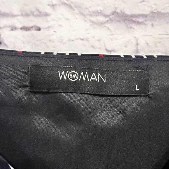 Woman SM Striped Pattern Camisole Crop Top Size‎ Large Sleeveless Casual - Picture 5 of 7